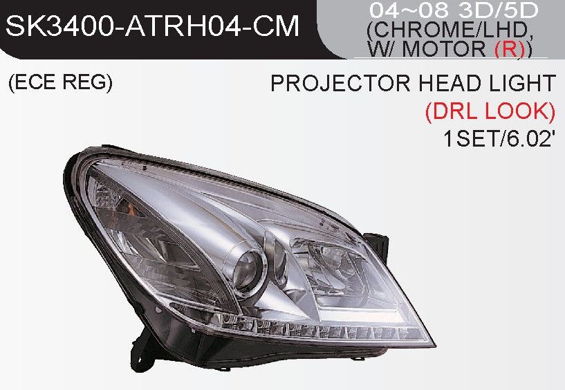 Astra H 3Vrata / 5Vrata Hrom 04-08 + MOTOR Beograd Zemun